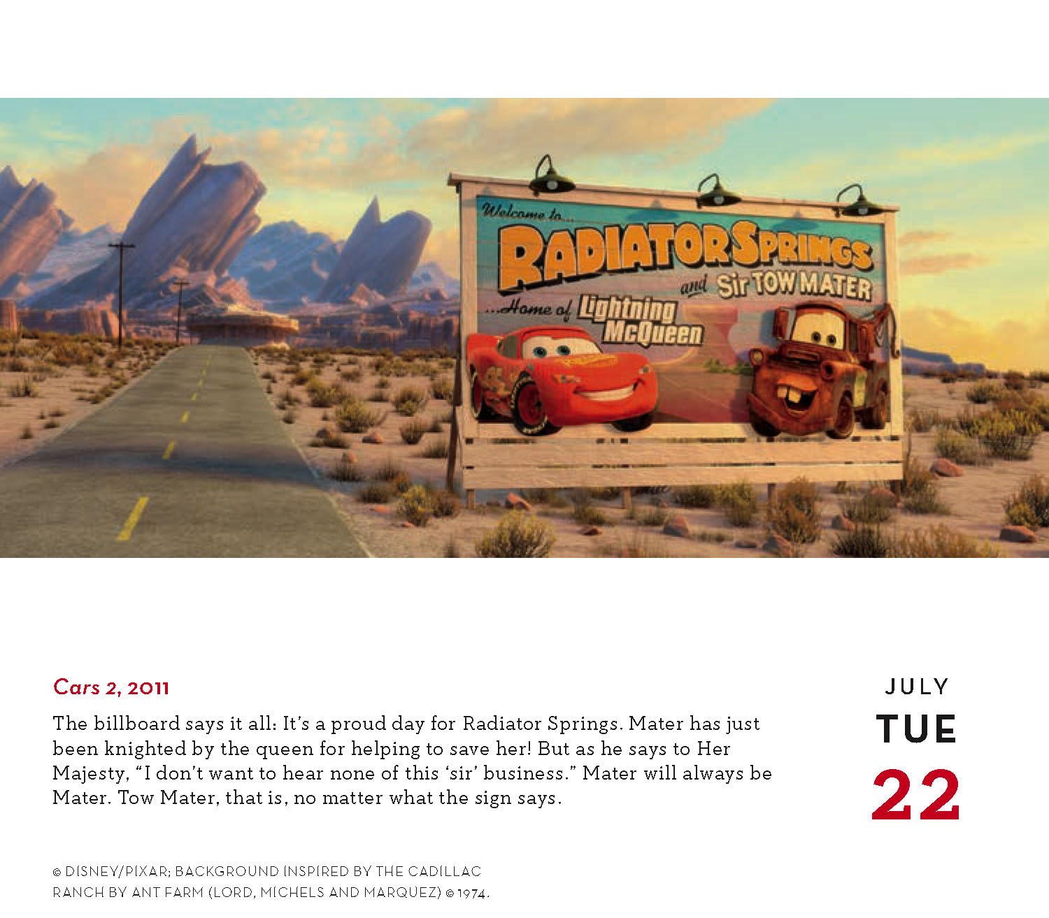 Disney A Year of Animation 2025 Daily Wall Calendar - Fun Disney Character Pages for Each Day | Perfect for Office, Home Desk & Gift for Disney Fans