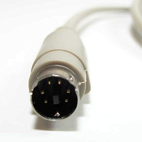 25ft PS/2 Male to Female Keyboard and Mouse Extension Cable - Perfect for Office, Gaming, and Computer Workstations