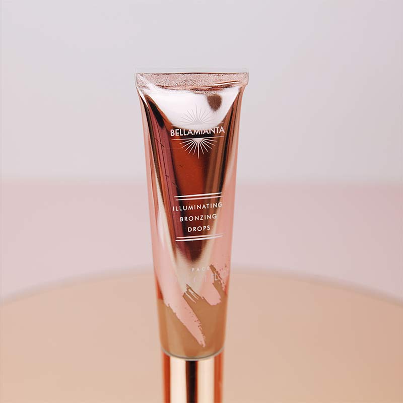 Bellamianta Illuminating Bronzing Drops - Natural Sun-Kissed Glow for Face & Body | Perfect for Summer Makeup & Self-Tanning Routine