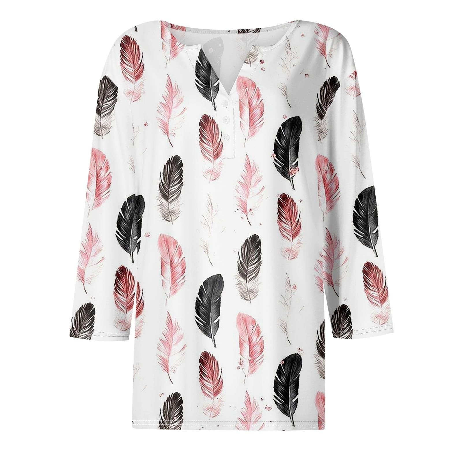 Women's Button Down Shirts - Classy V-Neck Work Blouses for Office & Casual Wear