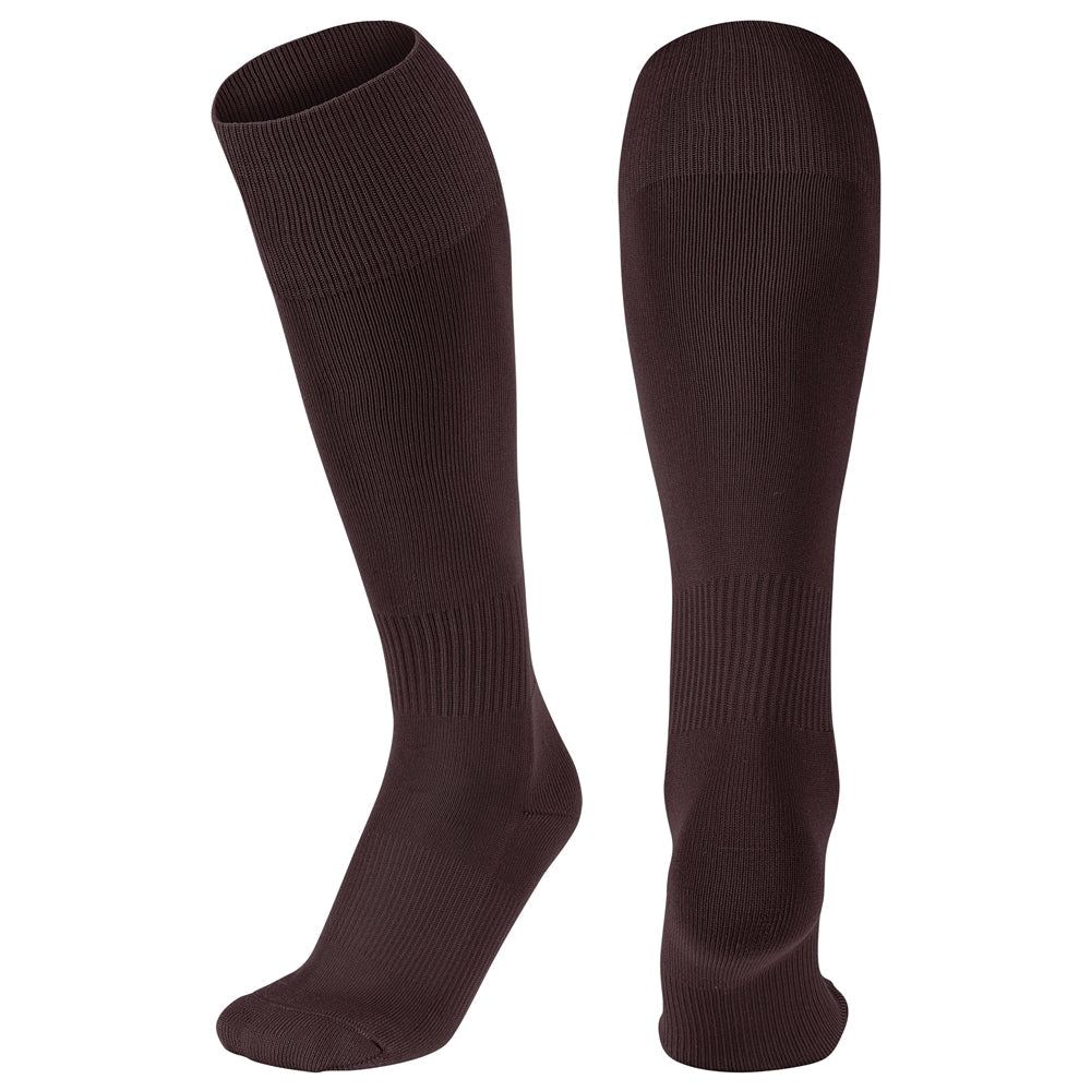 Champro Pro Sock AS1 Compression Socks - Maroon or White - Athletic Support Socks for Running, Basketball & Sports Recovery