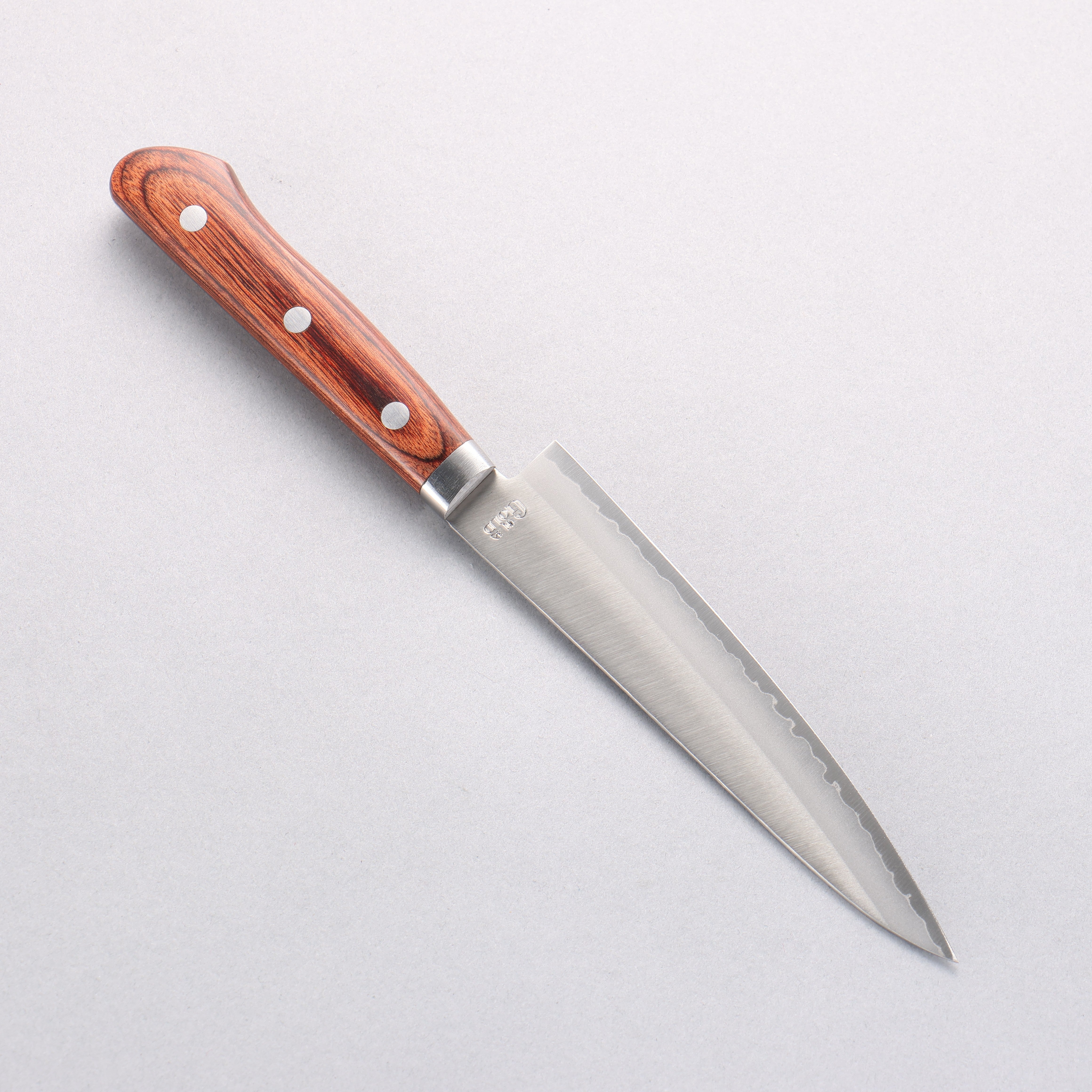 Seisuke VG1 Petty Utility Knife 150mm - Japanese Kitchen Knife with Mahogany Handle for Slicing, Chopping & Precision Cutting