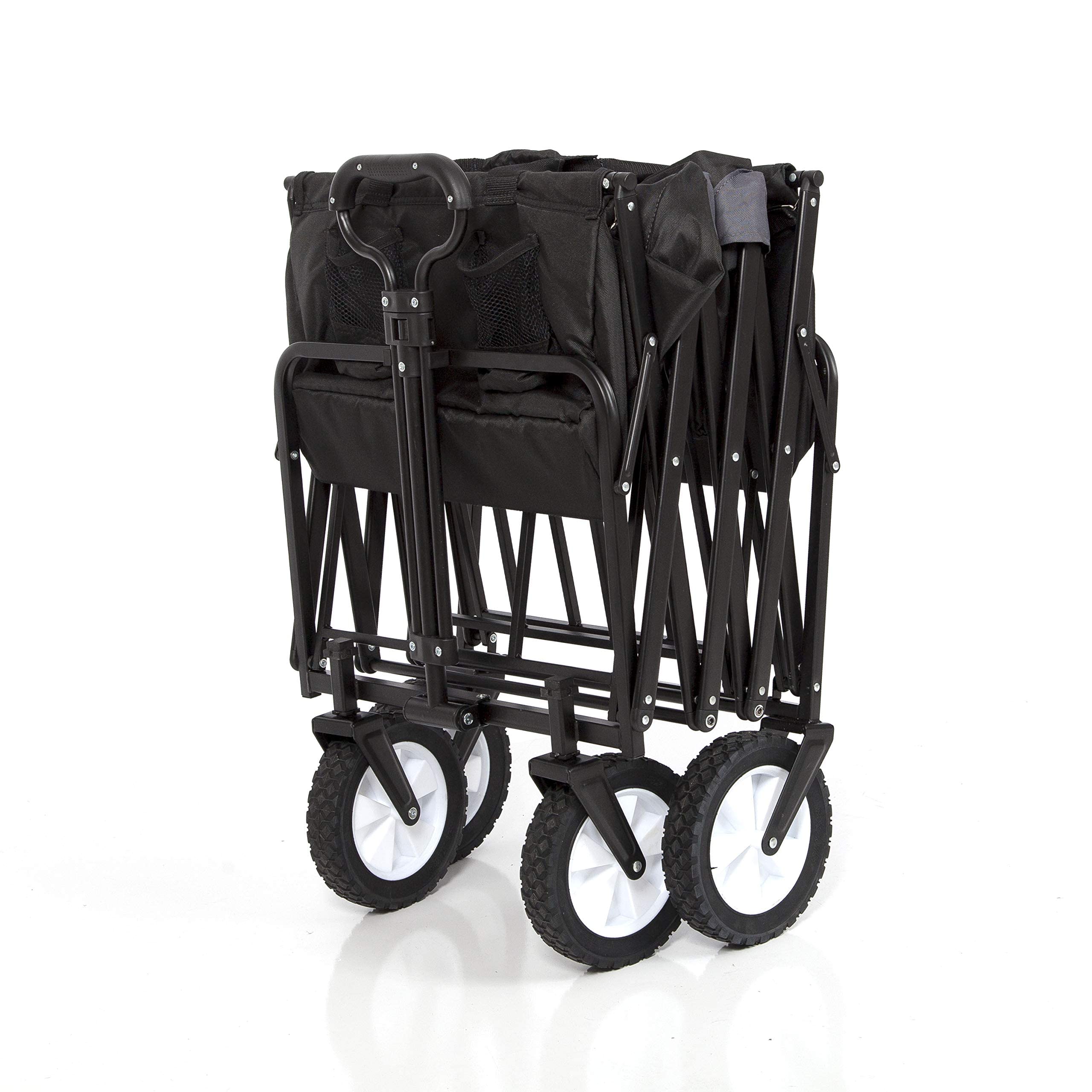 MacSports WTCX-100 Extended Wagon Bag & Storage - Large Black Utility Cart Cover for Camping, Beach, Picnics & Outdoor Adventures