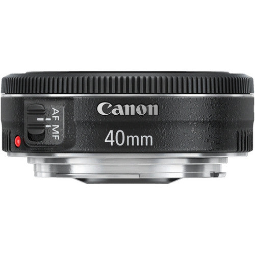 Canon EF 40mm F/2.8 STM Lens - Ultra Slim Wide-Angle Prime Lens for DSLR Cameras | Perfect for Portrait, Street & Travel Photography | Compatible with Canon EOS DSLRs