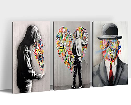 3 Pieces Graffiti Canvas-18