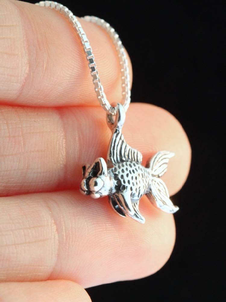 Silver Catfish Pendant Necklace - Ocean Fish Jewelry for Women - Perfect for Beach Parties, Casual Wear & Unique Gifts