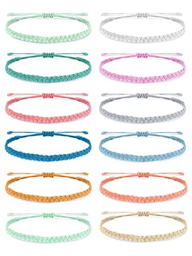 C-12pcs-String Bracelets
