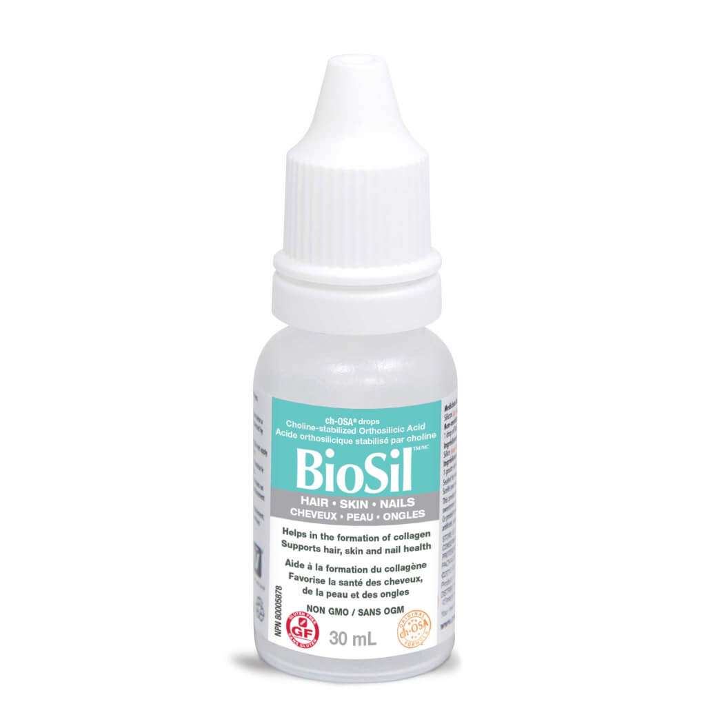 BioSil Drops for Hair Growth, Skin Health & Strong Nails - 30mL Collagen Booster Supplement - Supports Healthy Hair, Glowing Skin & Nail Strength - Perfect for Daily Beauty Routine & Anti-Aging Care