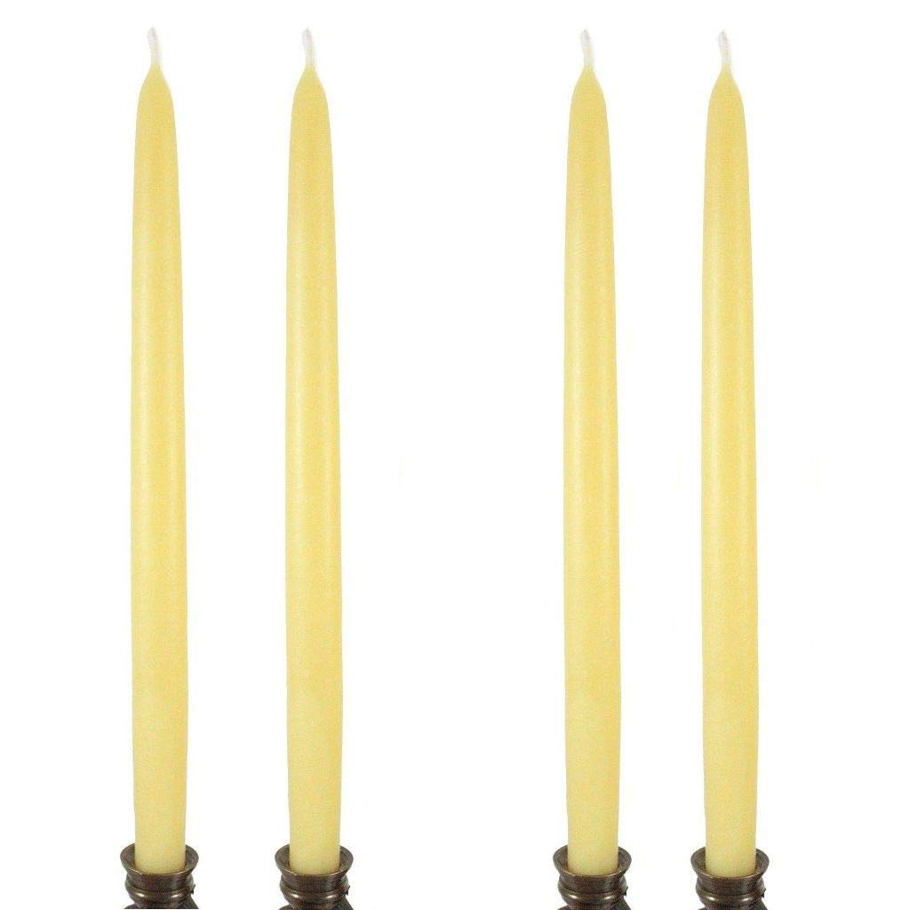 Handmade Natural Beeswax Candles Set - Premium Tapers, Pillars, Votives & Tea Lights for Home Decor, Wedding Centerpieces & Romantic Ambiance