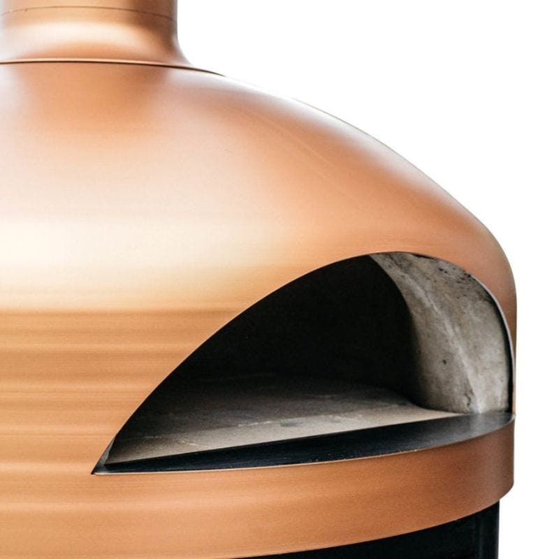 Polito Giotto Wood Fired Pizza Oven with Hexagonal Stand - Outdoor Cooking for Backyard, Patio & Camping