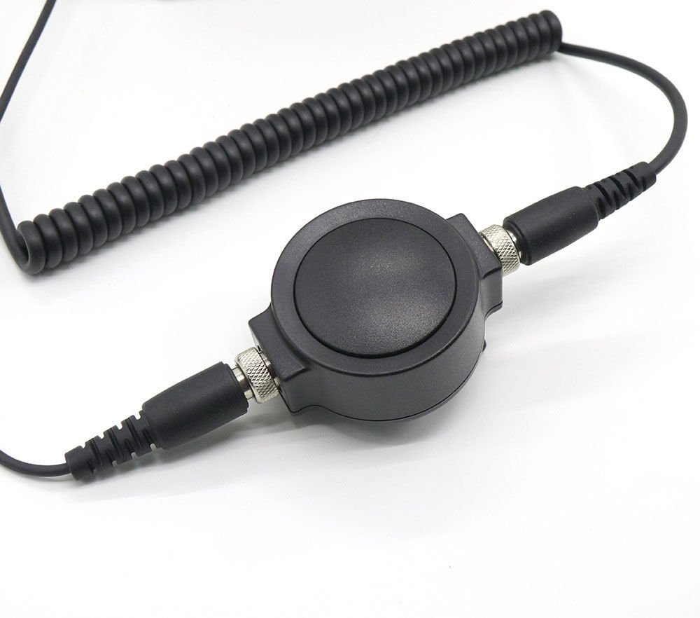 Waterproof PTT Heavy Duty Tactical Throat Mic Headset - Compatible with Kenwood & TYT Two Way Radios - Ideal for Walkie Talkie, Sports, Wargames & Security Operations