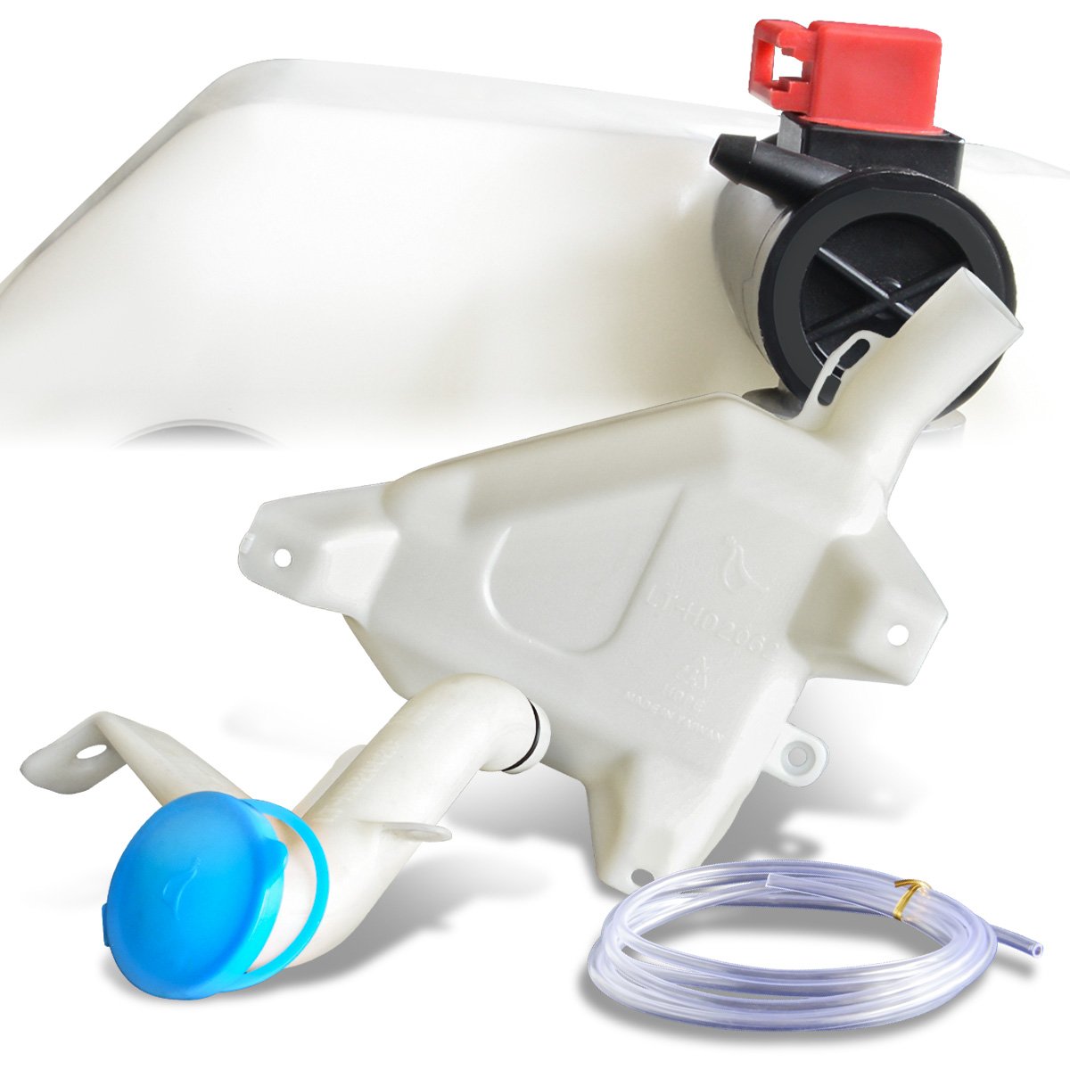 2005-2008 Acura RL Windshield Washer Reservoir Tank with Level Sensor & Fluid Pump - Replacement Part for Car Maintenance & Safe Driving