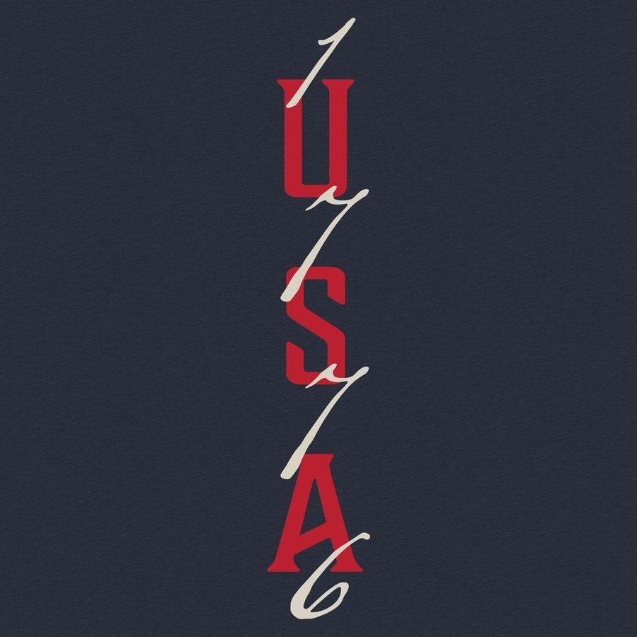 1776 Patriotic USA Flag T-Shirt - Midnight Navy - Perfect for 4th of July & Independence Day Celebrations