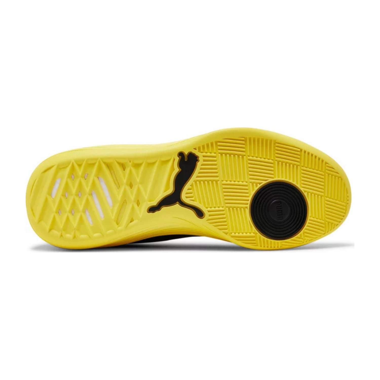 Puma Clyde All Pro Porsche Legacy Celandine Basketball Shoes - Men's High-Performance Sneakers for Court Play & Street Style