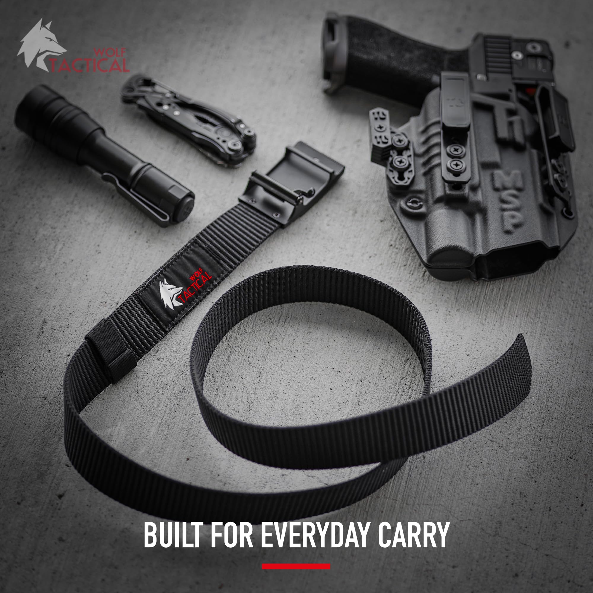WOLF TACTICAL Ratchet EDC Belt - 1.5