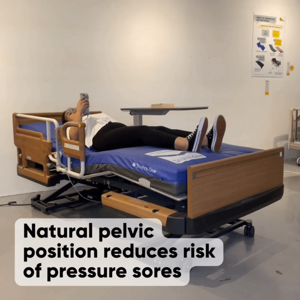 Premium Rakusho Z Series Homecare Bed by Paramount Bed Japan - Ergonomic Design for Comfort & Support - Ideal for Elderly Care, Home Nursing & Recovery