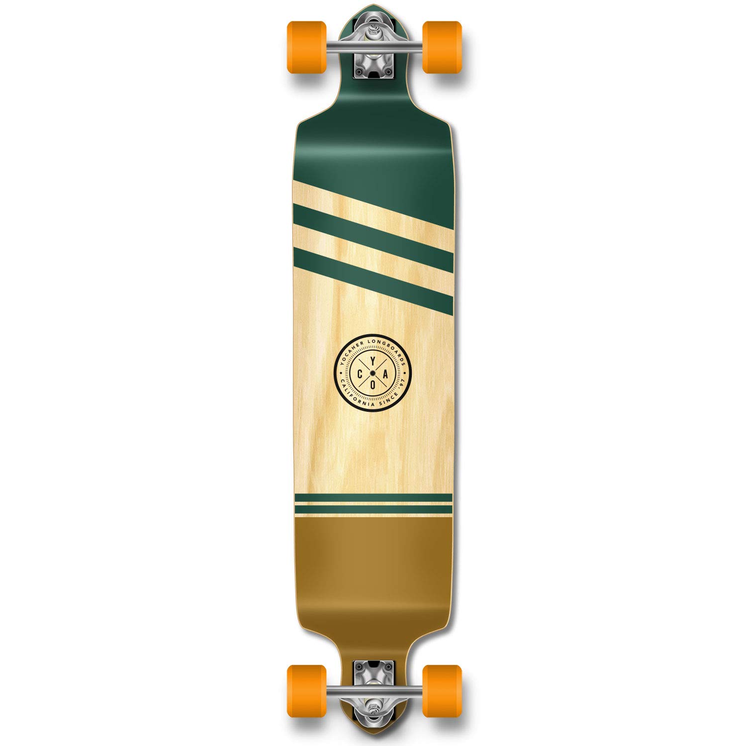 Yocaher Earth Series Complete Skateboard - Premium 80A Grip Tape, Aluminum Trucks, ABEC7 Bearings, 70mm Wheels - Perfect for Commuting, Cruising & Street Riding