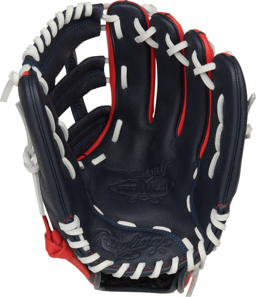 Rawlings Select Pro Lite Ronald Acuña Jr. Youth Baseball Glove 11.5 Inch - Premium Leather Mitt for Kids & Teens - Perfect for Little League, Training & Game Day Performance