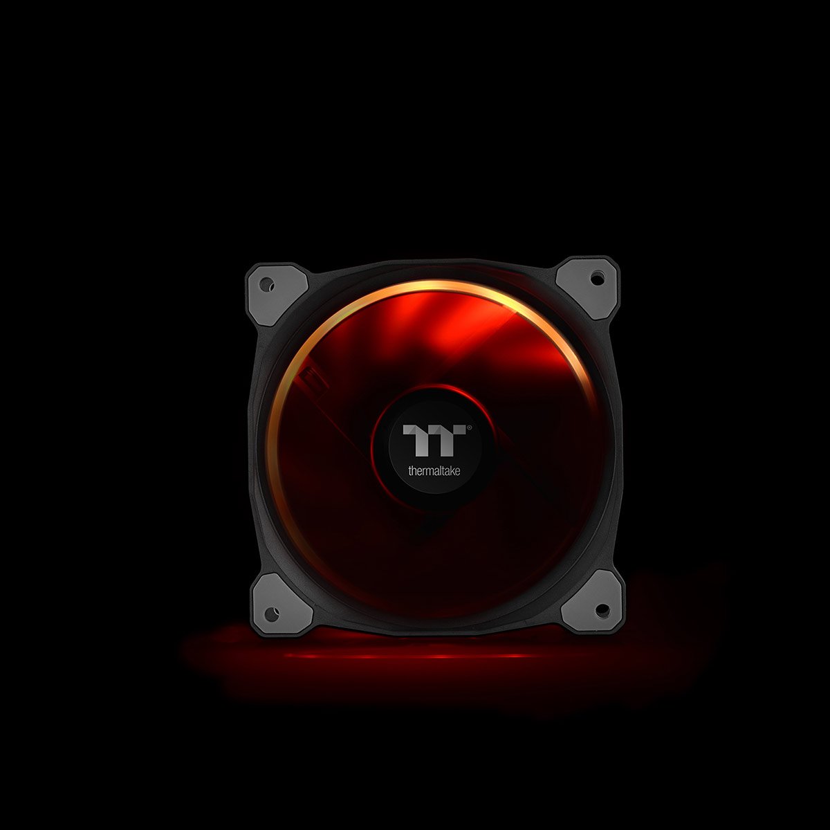 Riing Plus 12 RGB Radiator Fan TT Premium Edition 5 Pack - High Performance PC Cooling for Gaming Rigs & Liquid Cooling Systems