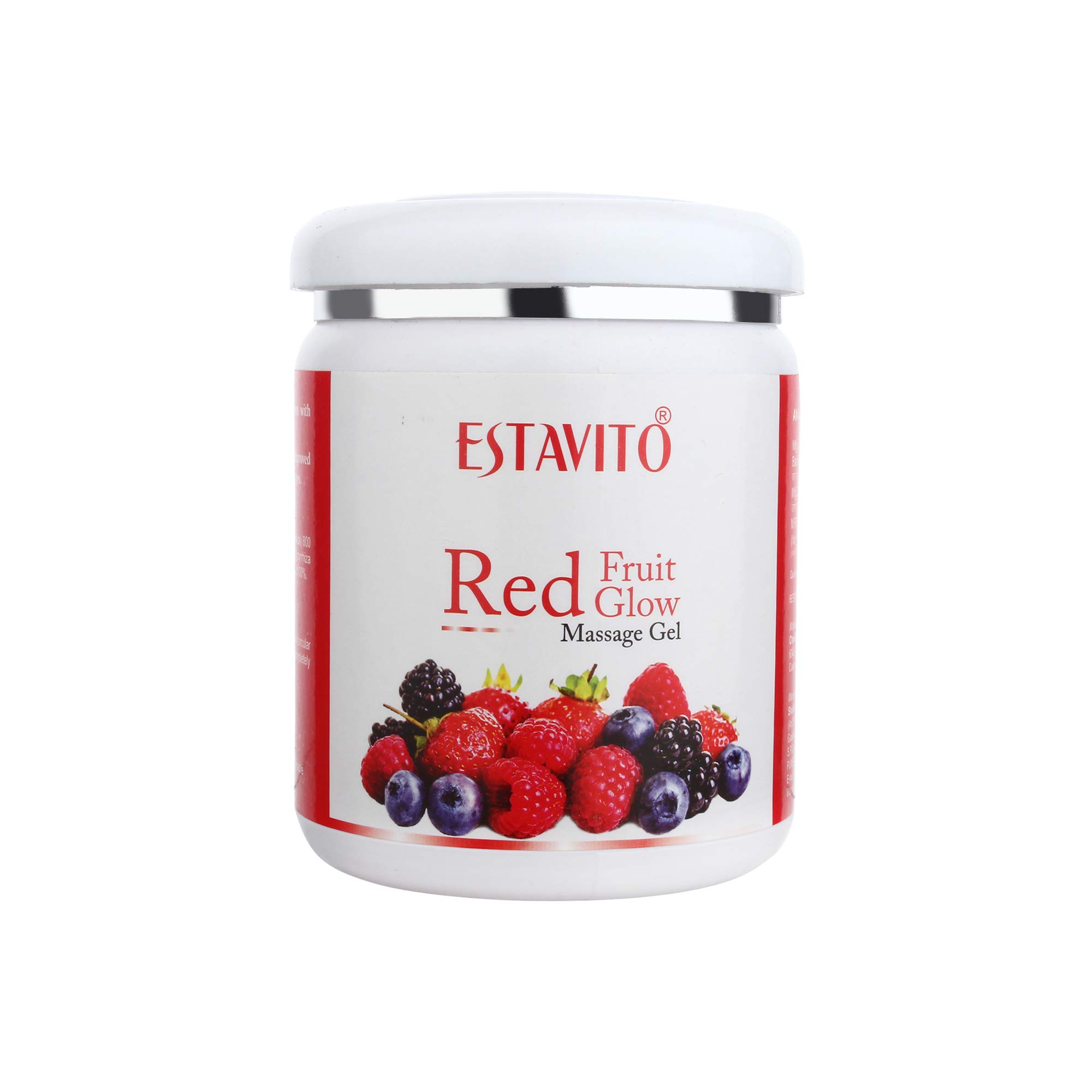 Estavito Fruit Massage Gel 500g - Natural Tan Removal & Deep Hydration for Smooth Skin | Perfect for Spa, Home Use & Post-Sun Care