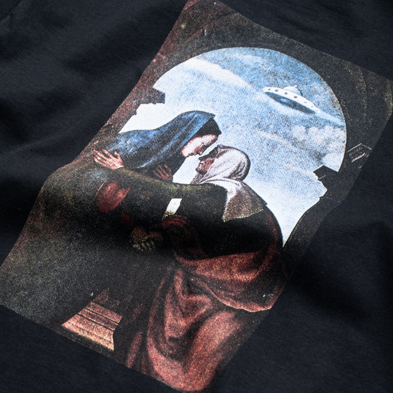 Awesome Believe T-Shirt for Men - Black Cotton Graphic Tee - Casual Wear, Street Style & Everyday Outfit