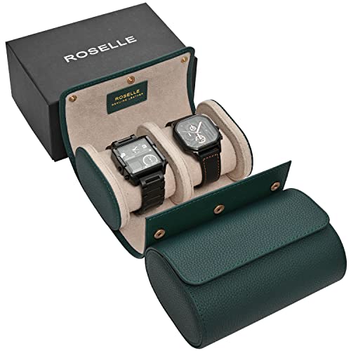 2 slot Green-Genuine Leather