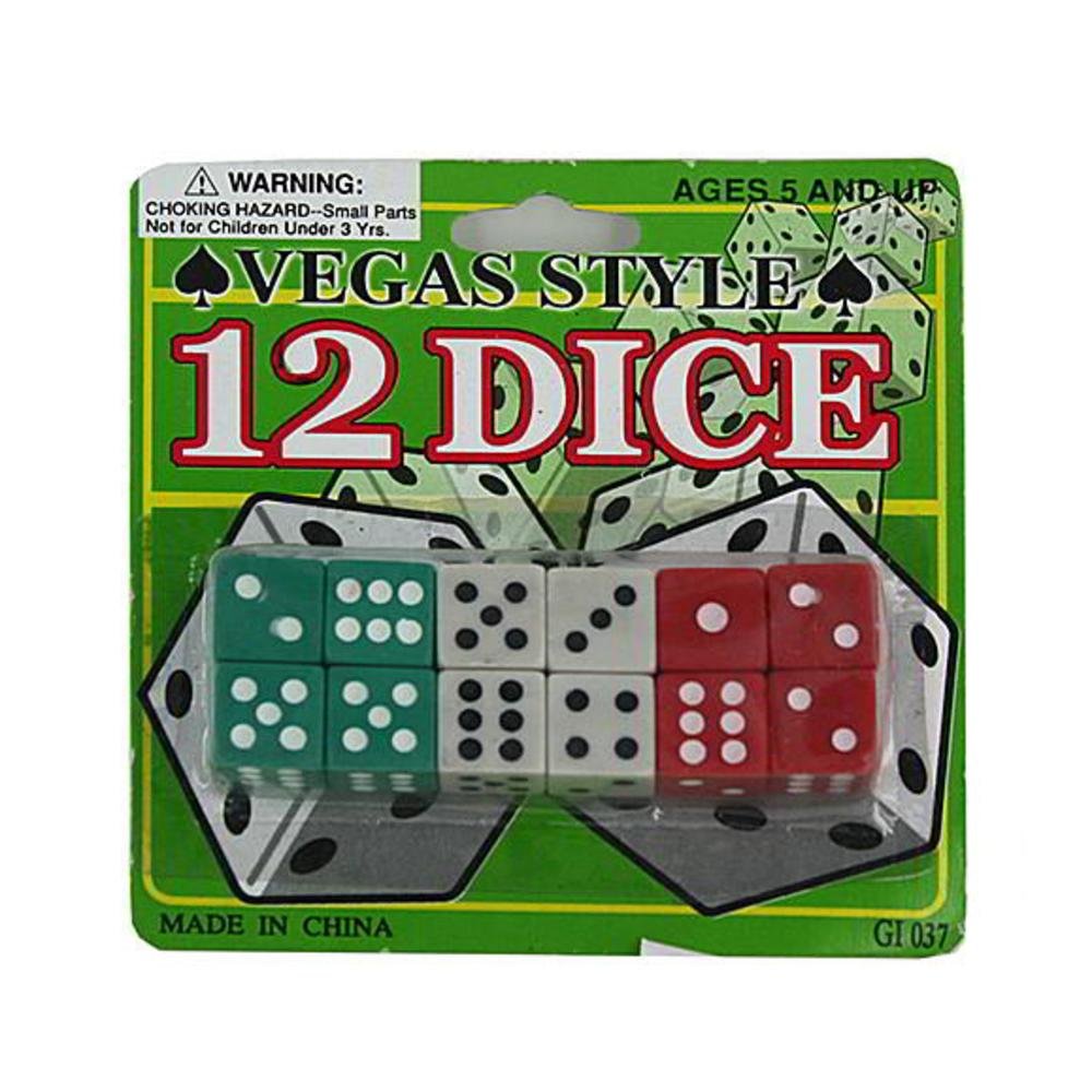 Wholesale Vegas Style Dice Set - 96-Piece Bulk Pack for Casino Games, Poker Nights & Tabletop RPGs