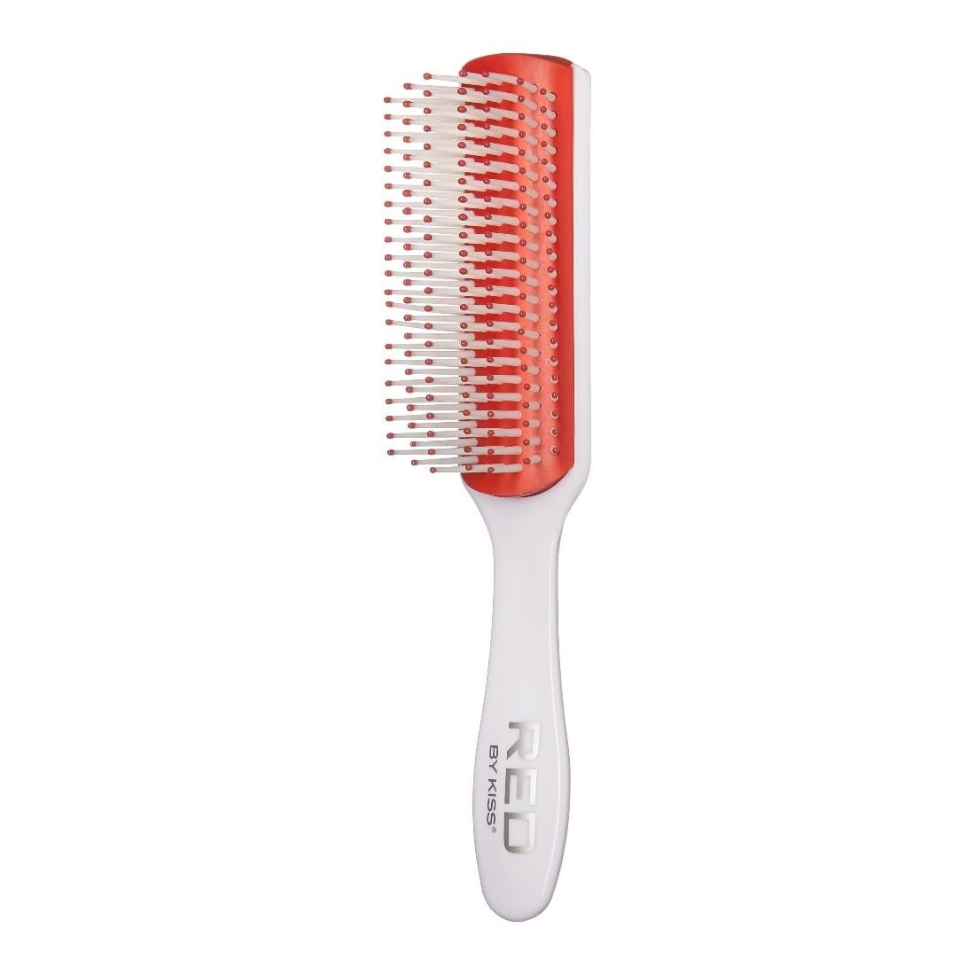 Red by Kiss Rubber Cushion Brush - Professional Makeup Brush for Blending & Contouring - Perfect for Foundation, Concealer & Powder Application (Ideal for Home & Professional Makeup Artists)