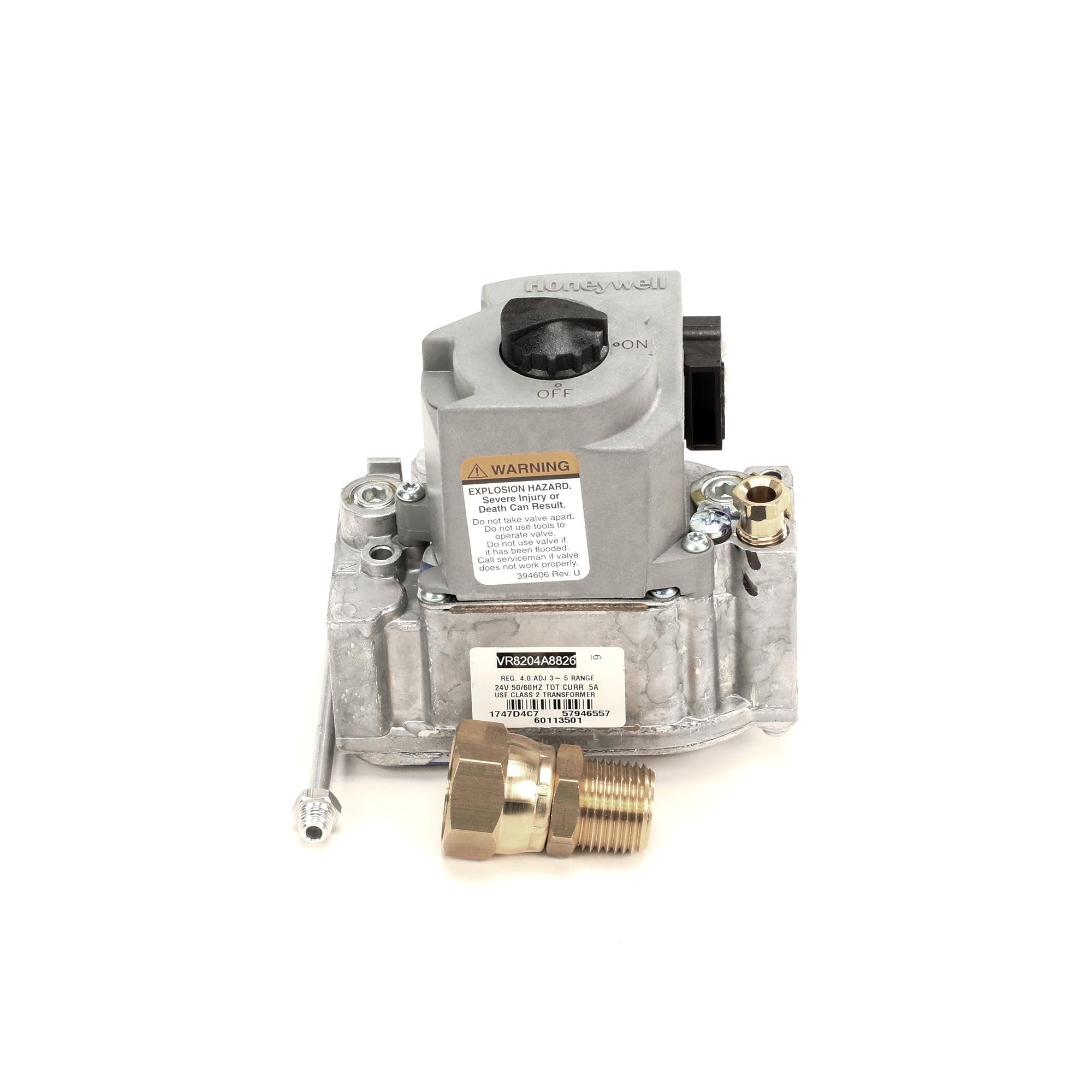 Pitco 60113501-CL 24V Fast NAT Gas Valve VR8204 - Replacement Part for Commercial Kitchen Equipment | Ideal for Restaurants, Catering & Food Service Businesses