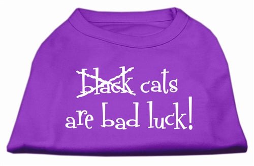 Unisex Black Cats are Bad Luck Graphic T-Shirts - Multiple Colors & Sizes - Perfect for Halloween, Parties & Casual Wear