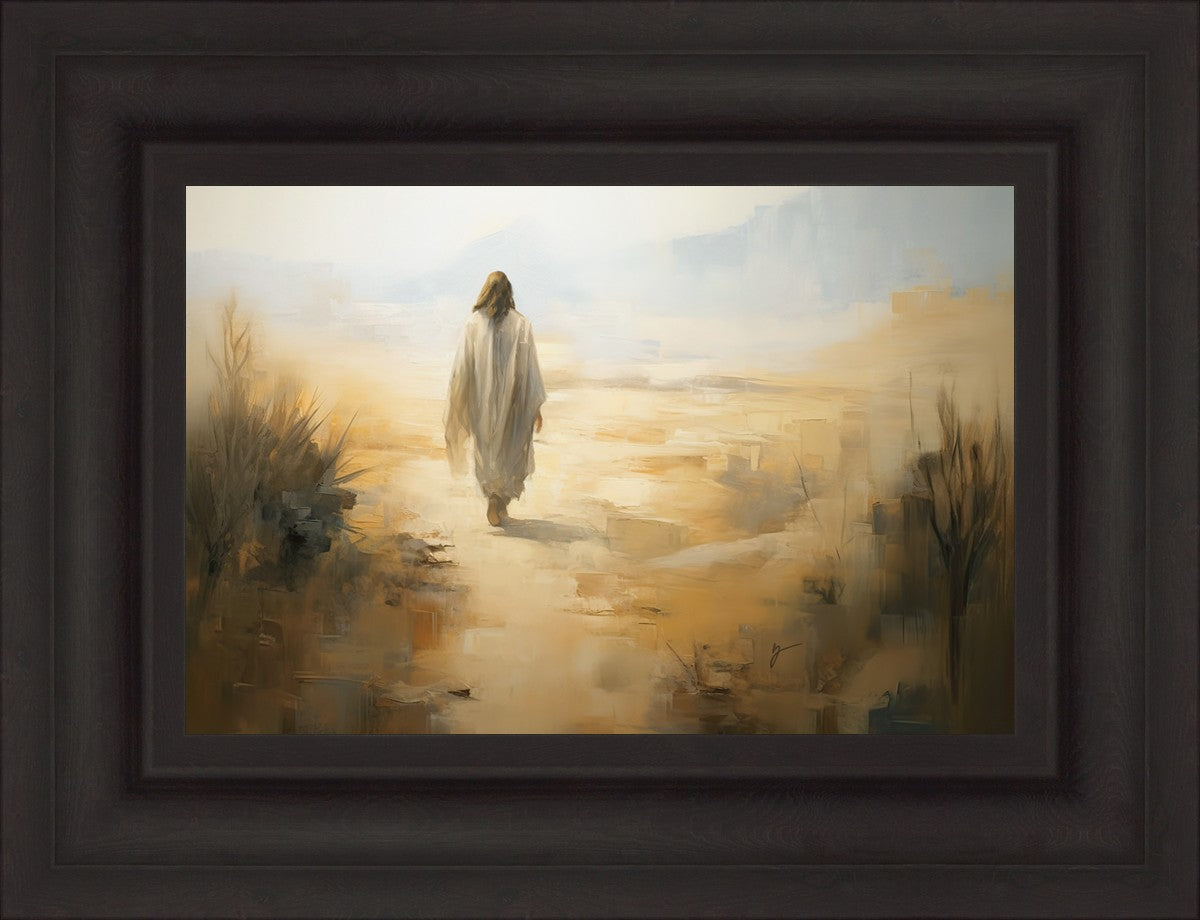 Embracing The Whispers of Solitude - Inspirational Wall Art for Home & Office Decor | Perfect for Meditation Rooms, Living Spaces & Gift Giving