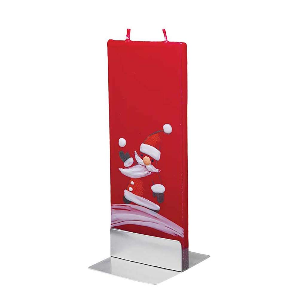 Santa on Red - Festive Christmas Decoration for Home, Office & Holiday Parties | Perfect for Tree Ornaments, Gifts & Seasonal Decor