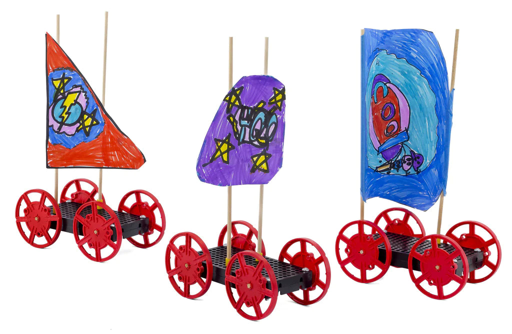 High-Performance Advanced Sail Cars - 10 Pack Set for Kids Outdoor Racing & Beach Play - Durable Wind-Powered Toy Cars for Beach, Park & Backyard Fun