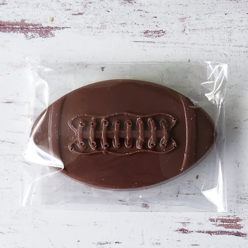 Delicious Chocolate Football - Perfect for Birthday Parties, Game Day Snacks & Holiday Gifts | Premium Milk Chocolate Football Treats for Sports Fans & Sweet Lovers