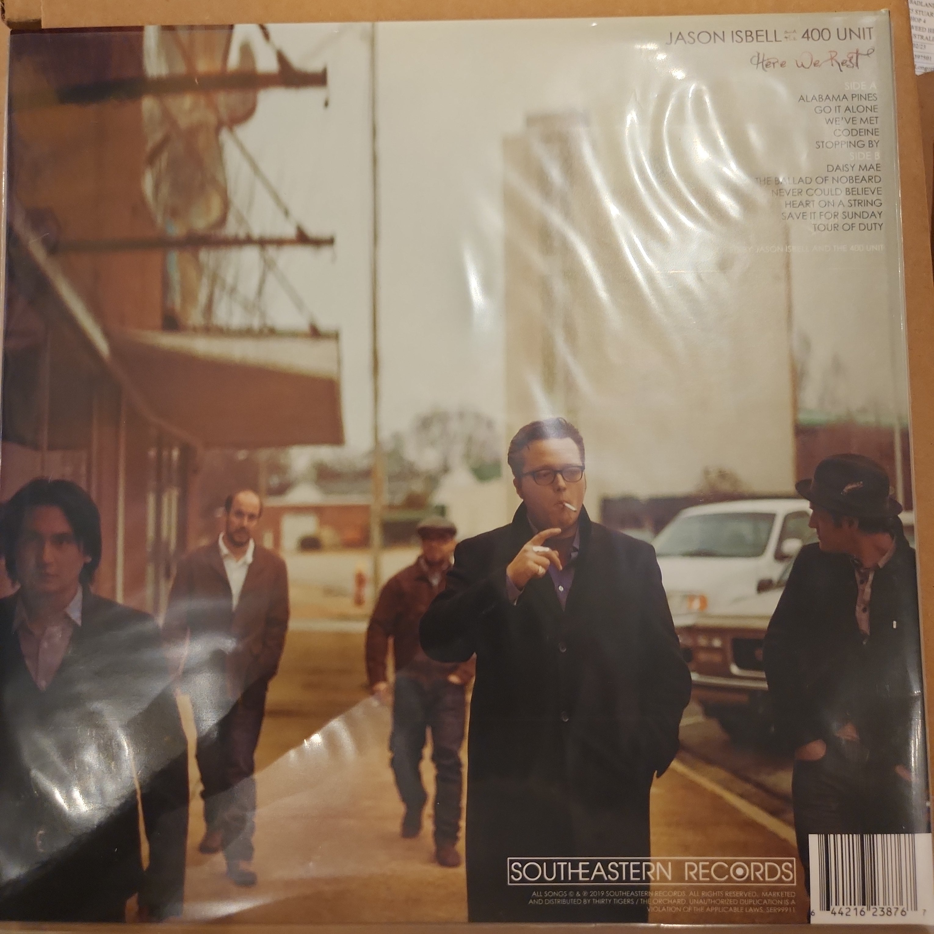 Jason Isbell & the 400 Unit - Here We Rest Vinyl LP Record | Limited Edition Country Rock Music Album | Perfect for Collectors & Vinyl Enthusiasts