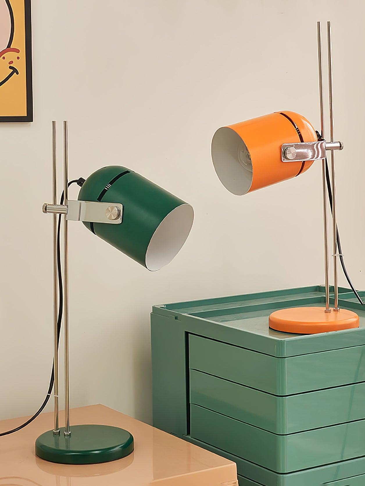Adjustable Liftable Desk Lamp with Flexible Gooseneck - Perfect for Reading, Studying, and Office Work