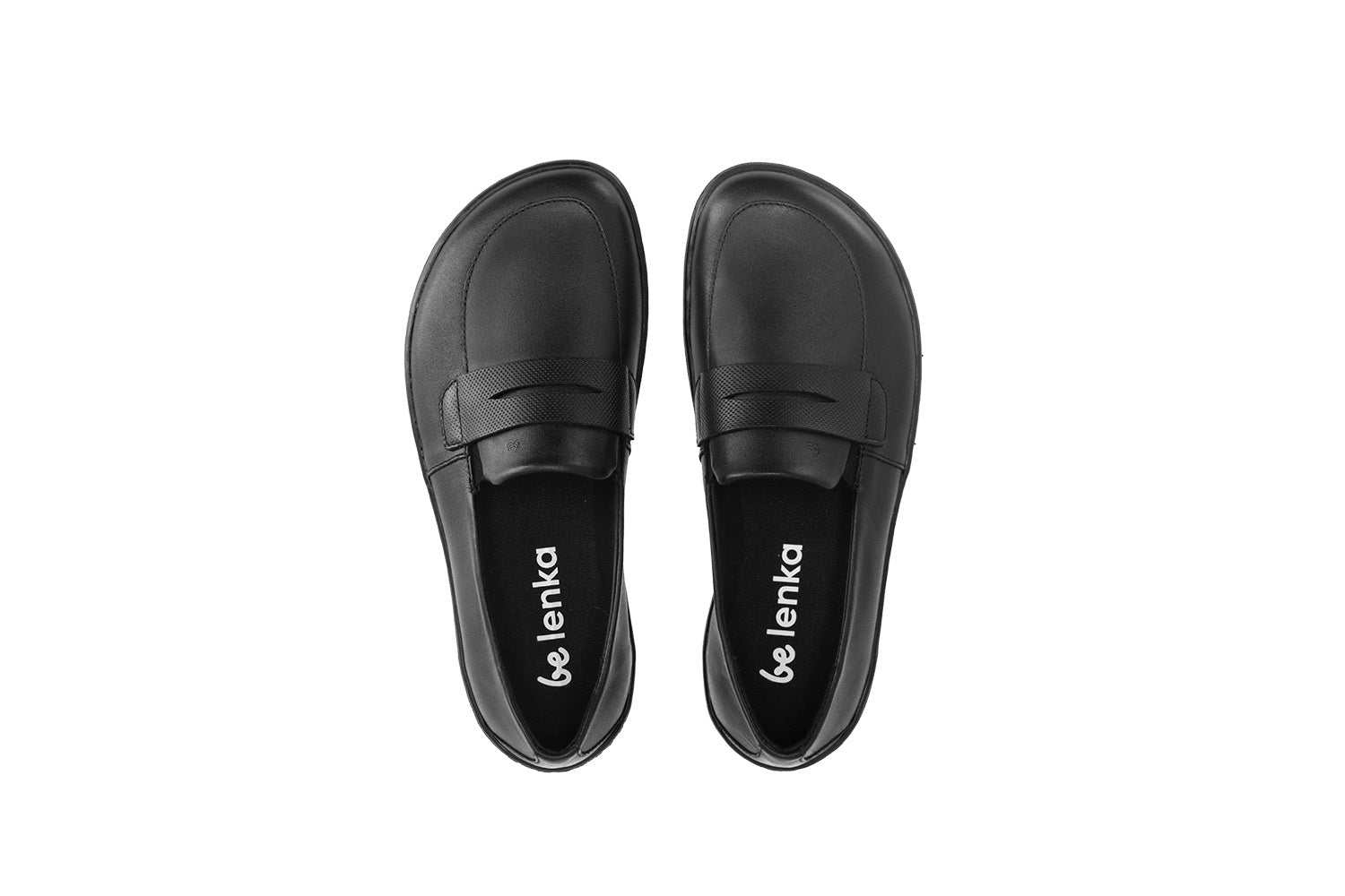 Barefoot Moccasins for Men & Women - Be Lenka Buena All Black Comfortable Minimalist Shoes - Perfect for Yoga, Walking & Indoor/Outdoor Activities