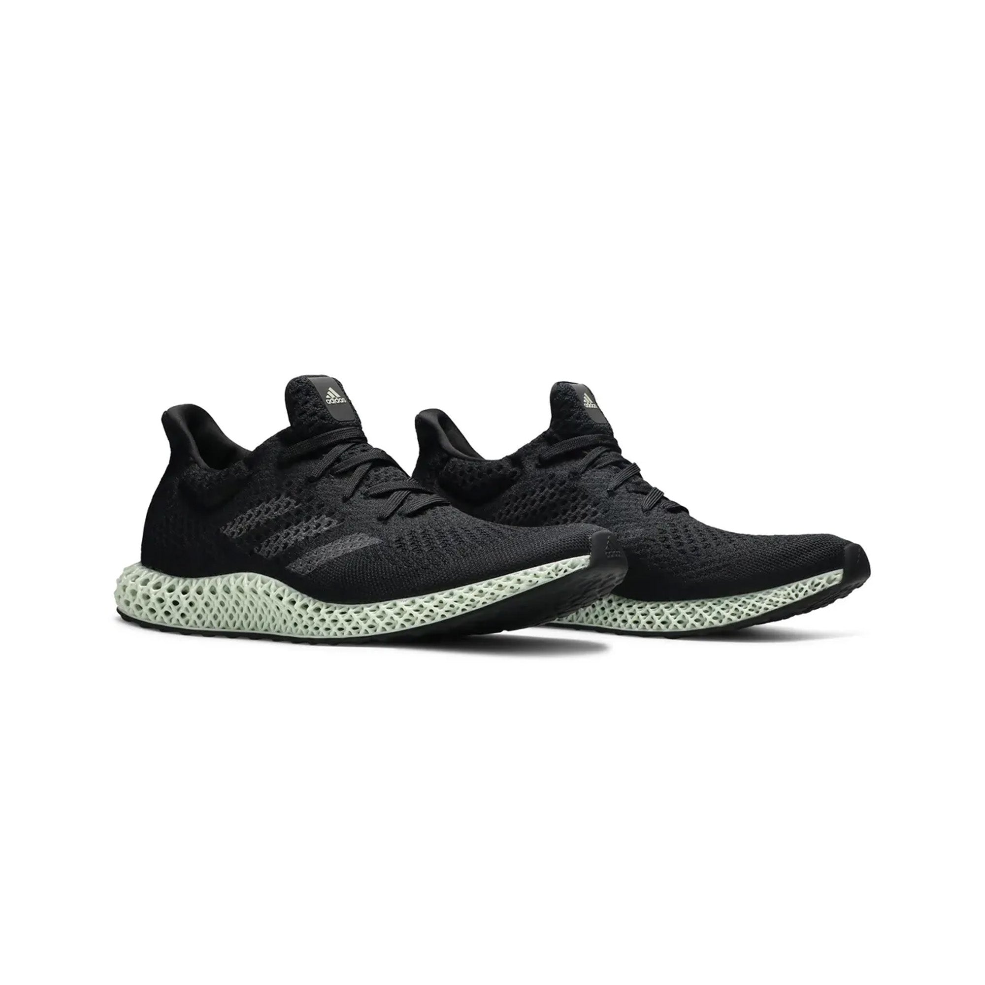Adidas Futurecraft 4D Running Shoes - Black Green (2021) | Lightweight & Breathable for Men's Athletic Training & Jogging