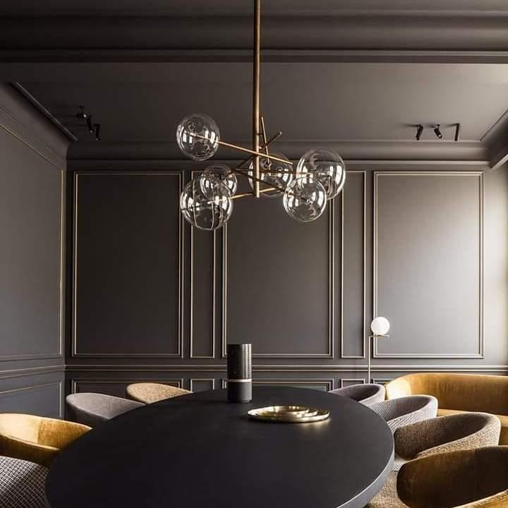 Bolle Chandelier - Modern Crystal Ceiling Light Fixture for Dining Room, Living Room & Bedroom | Elegant Lighting Decor for Home & Office