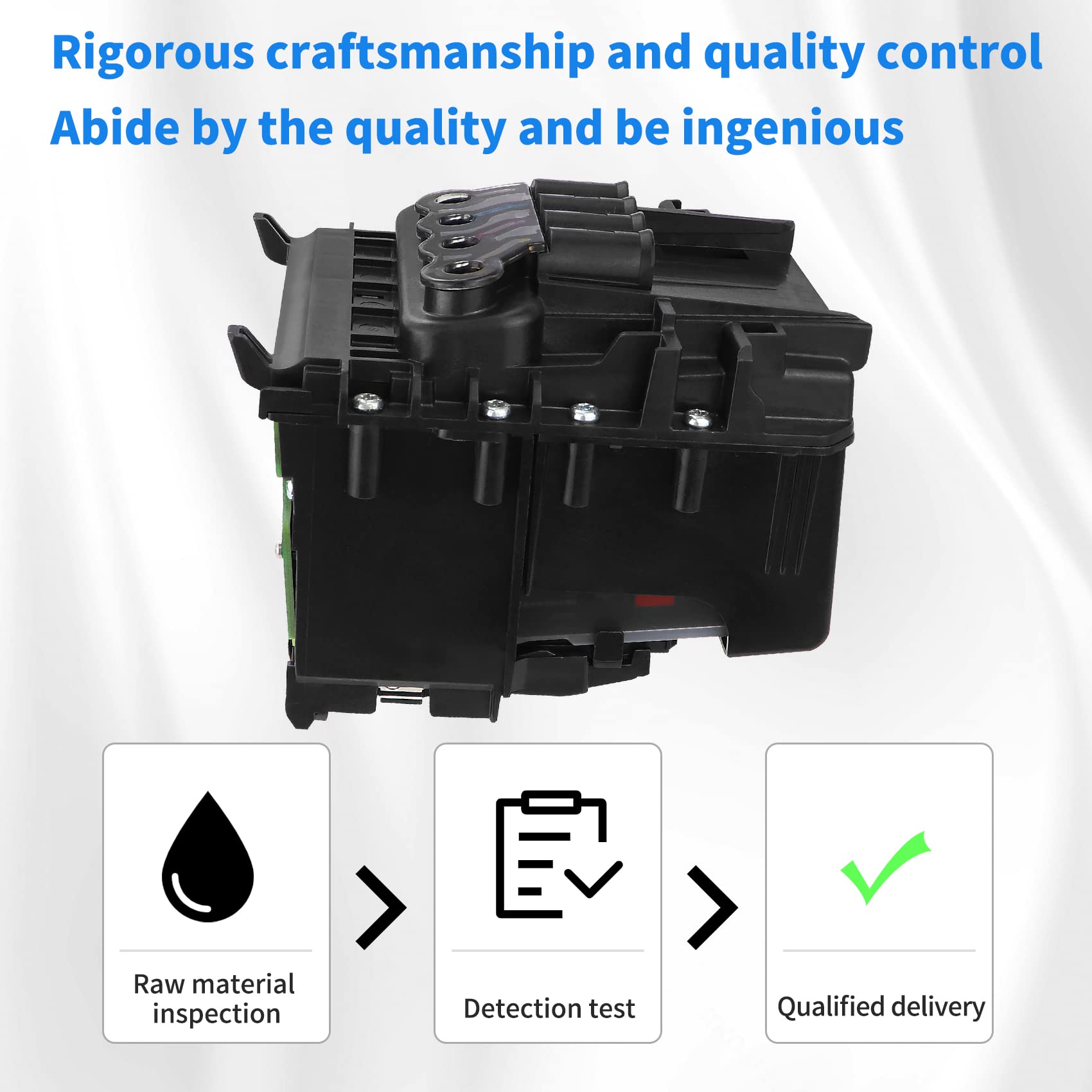 729 Printhead Replacement Kit Compatible with HP DesignJet T830 MFP & T730 Large Format Plotter Printers - High-Quality Print Head for HP Printers - Perfect for CAD, Engineering Drawings & Architectural Plans Printing