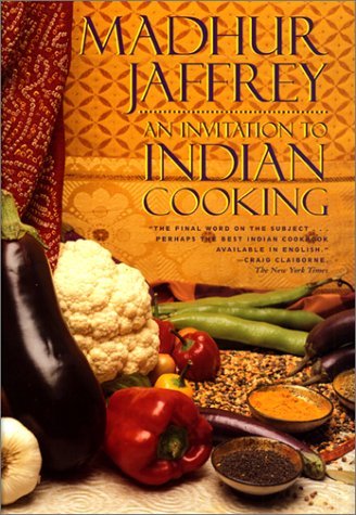 Madhur Jaffrey's An Invitation to Indian Cooking Hardcover – Authentic Indian Recipes & Spices Guide | Perfect for Home Chefs & Indian Cuisine Enthusiasts