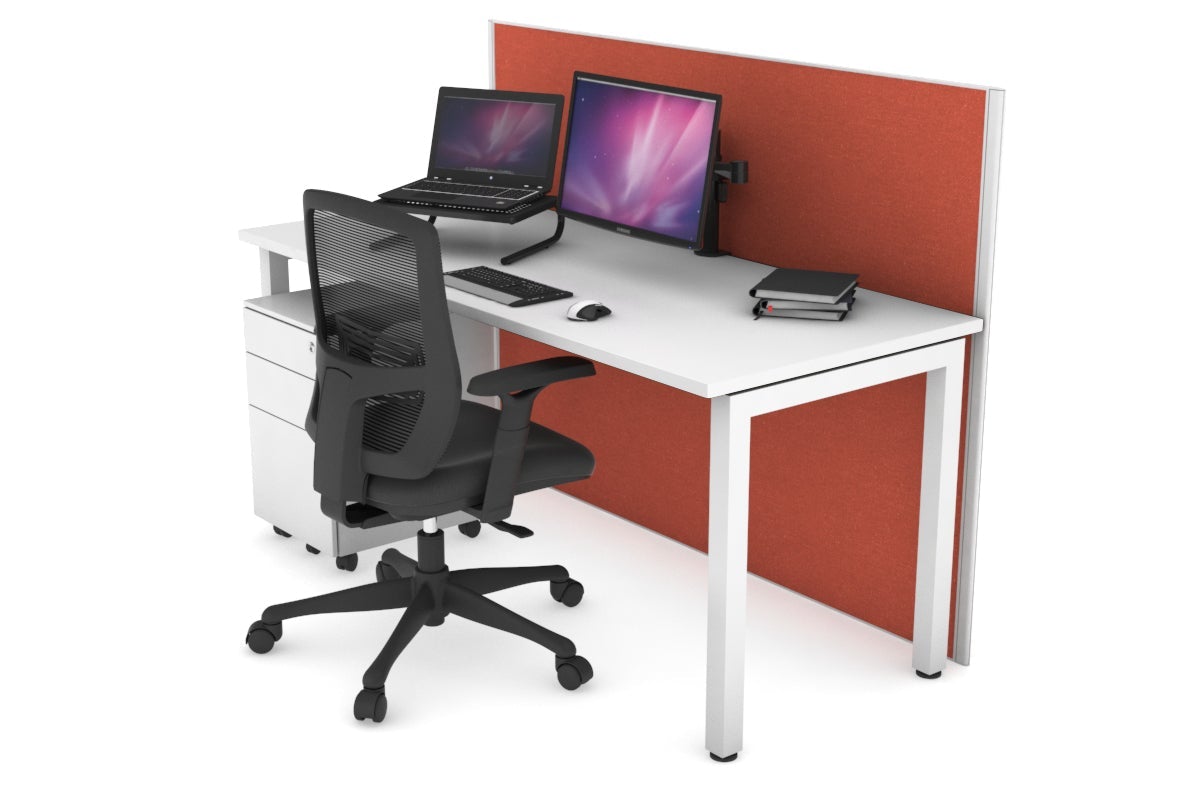Horizon Quadro Square Legs Office Desk - 70.8