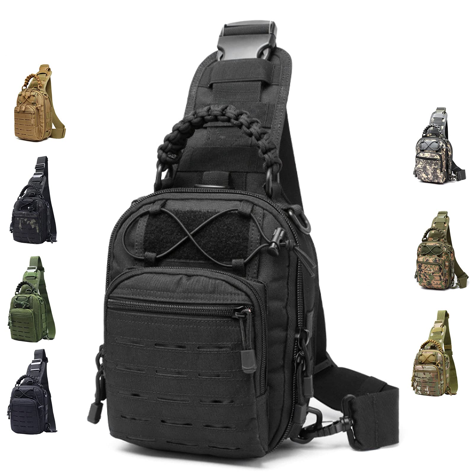 Tactical Backpack for Men - Military 3-Day Assault Pack with MOLLE for Outdoor & Hiking
