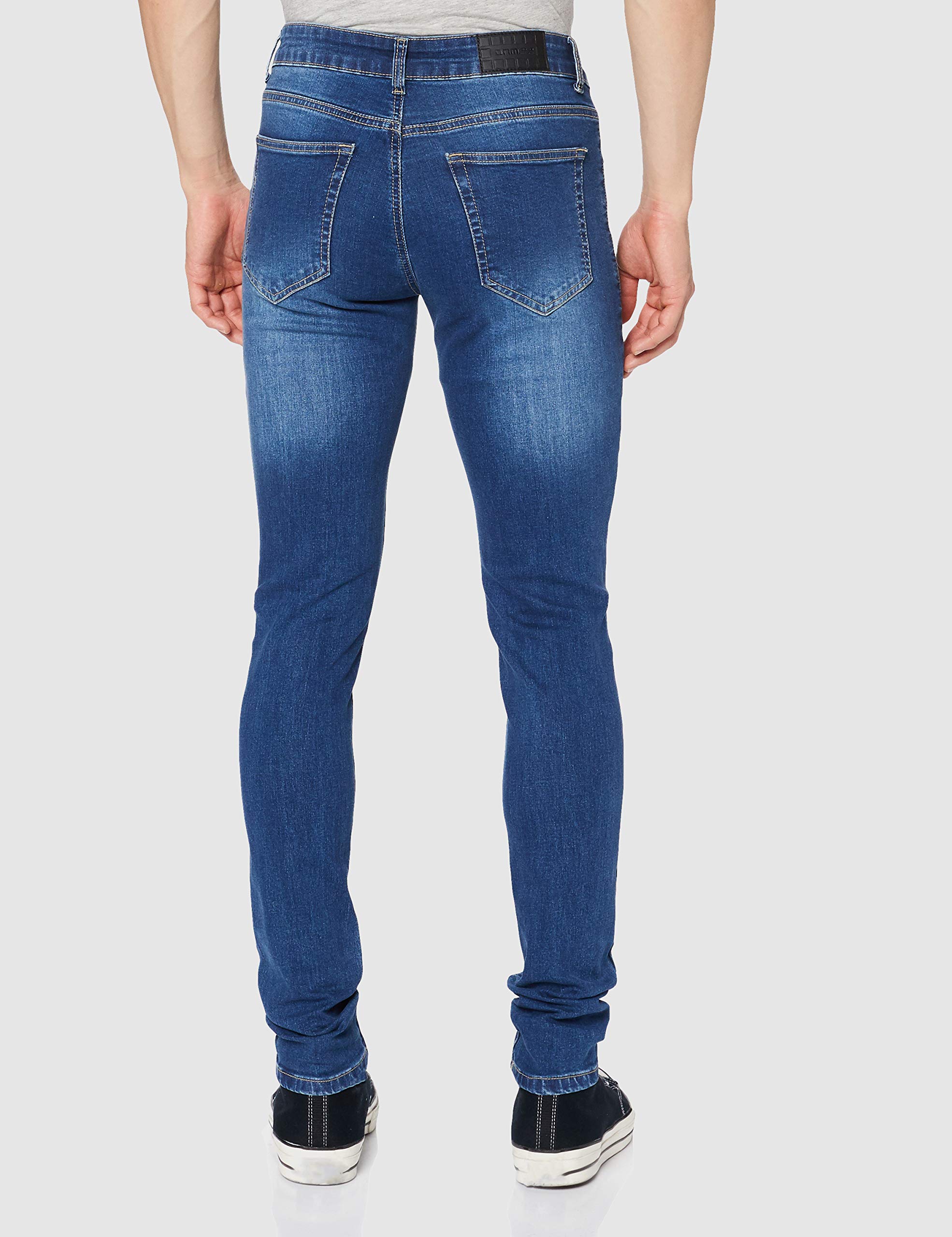 Enzo Men's Skinny Jeans - Stretch Denim Slim Fit Pants for Casual & Night Out | Comfortable & Stylish for Everyday Wear
