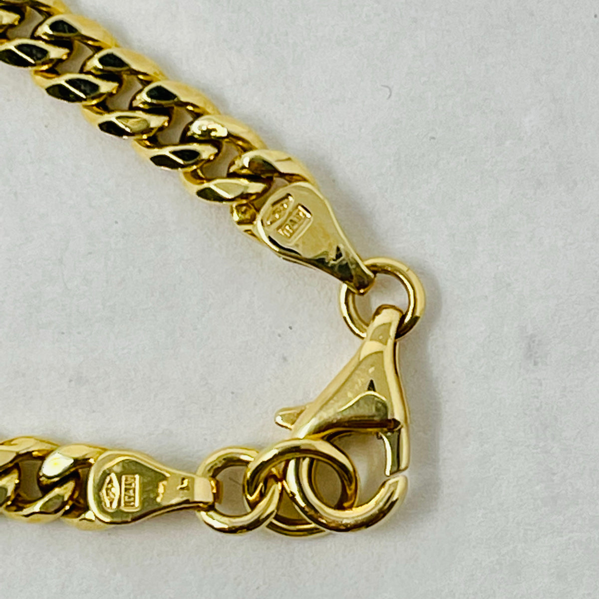 18K Yellow Gold 1.44ct Diamond Mariner Link Bracelet for Women - Luxury Tennis Bracelet for Anniversary, Wedding & Special Occasions
