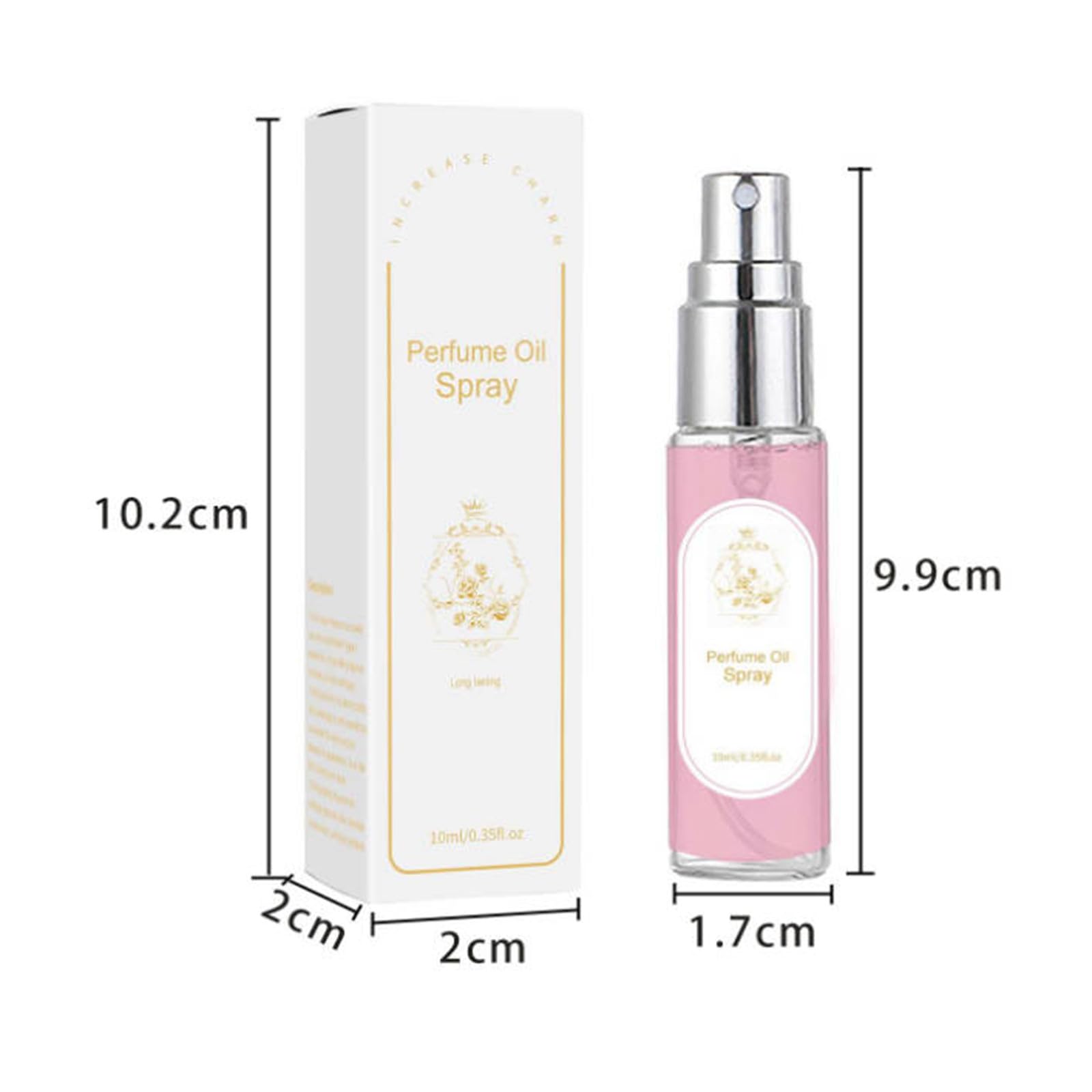 Women's Pheromone Perfume Spray - Long Lasting Peach Vanilla Fragrance for Confidence & Elegance | Mild Ingredients, Unique Scent | Perfect for Date Night, Office & Special Occasions