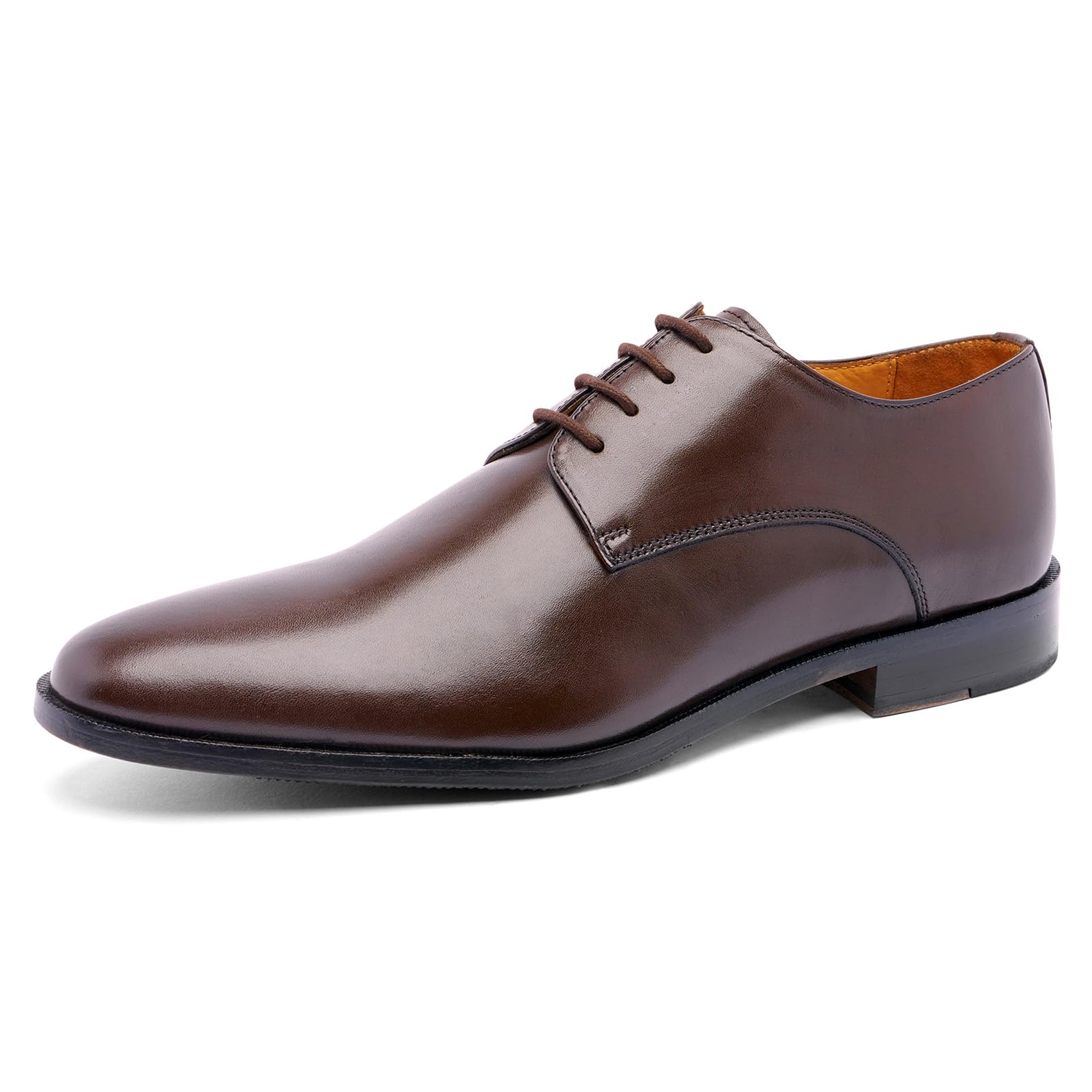 Carlos Santana Men's Oxford Shoes - Classic Leather Dress Shoes for Business, Formal & Casual Wear - Comfortable & Stylish for Office, Weddings & Everyday Use