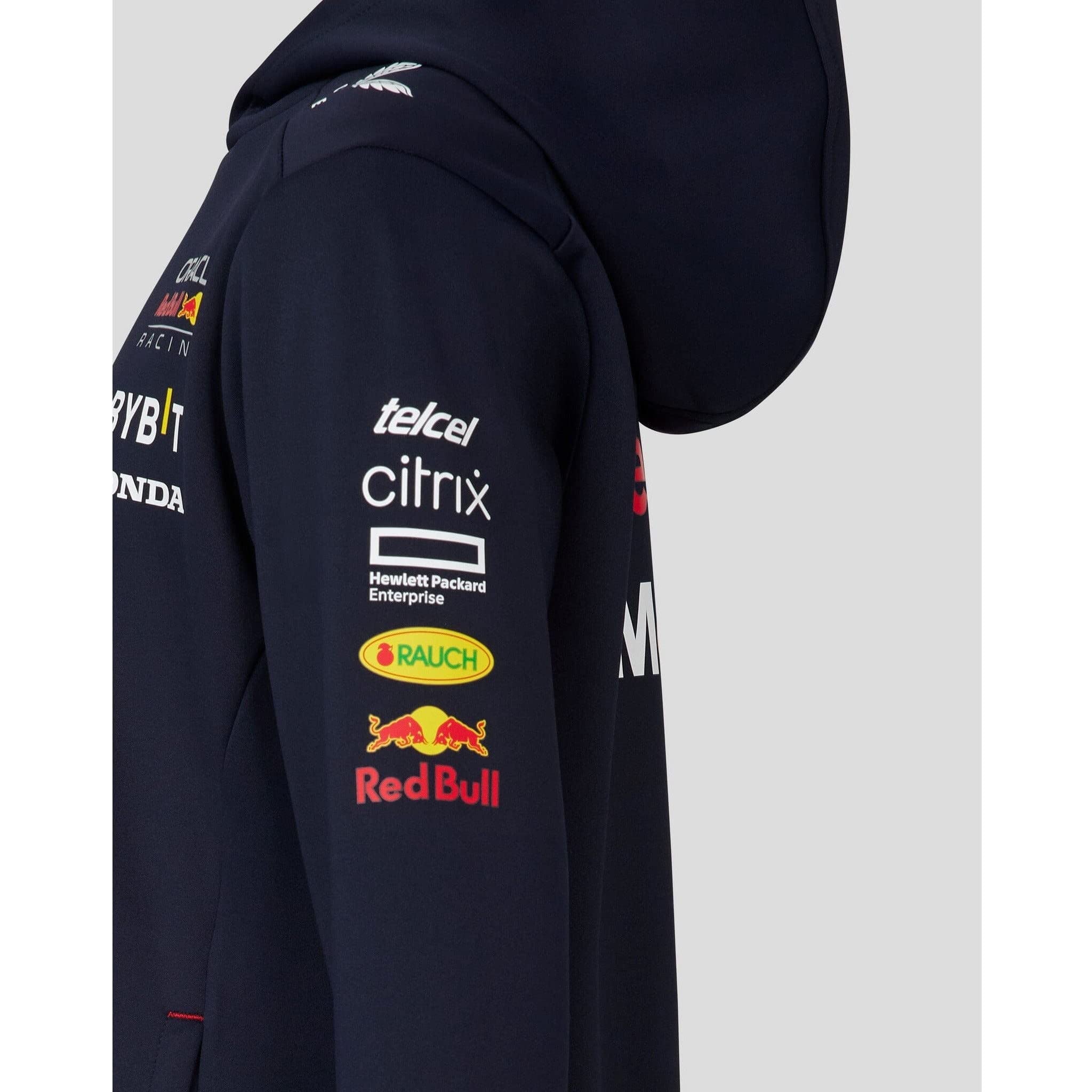 Red Bull Racing F1 2023 Team Kids' Pullover Hoodie - Official Merchandise for Young Motorsport Fans | Perfect for Race Day & Casual Wear