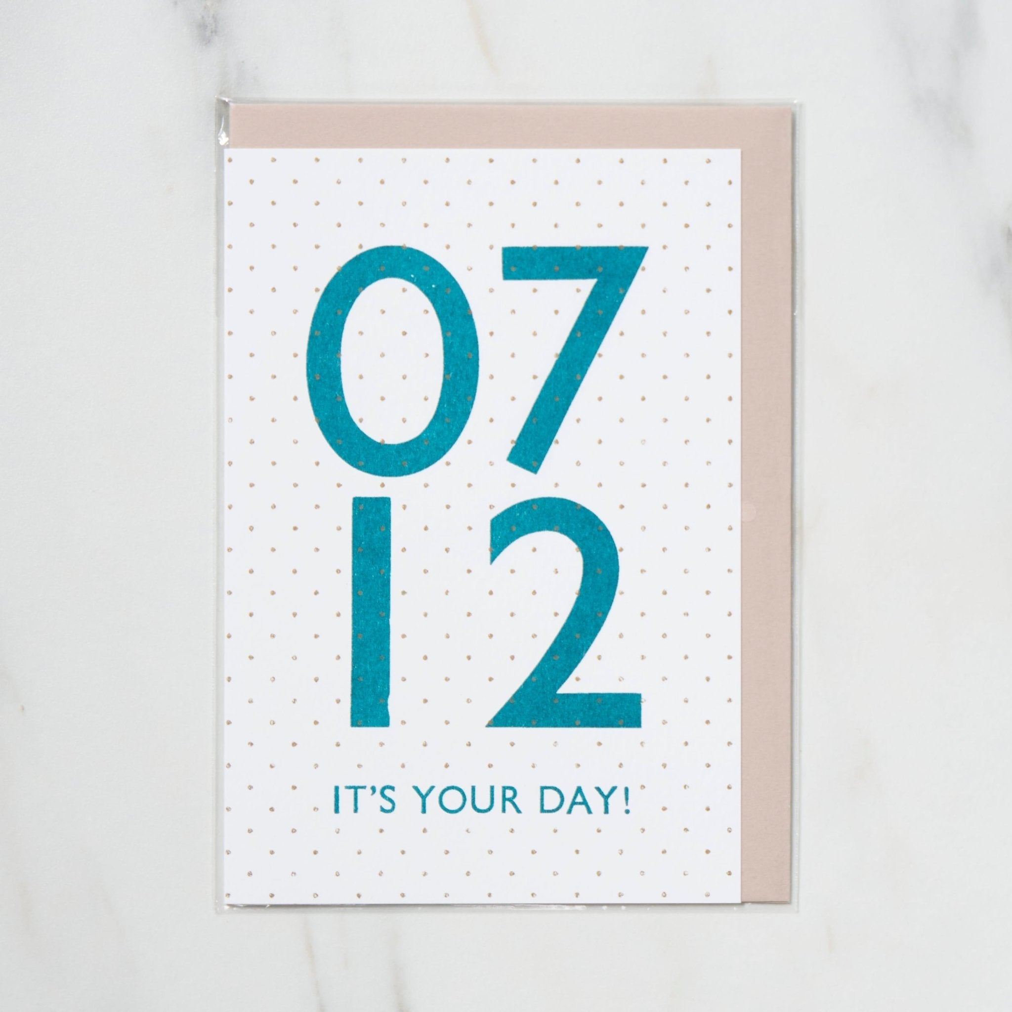 365 Find Your Day Card - July Edition | Premium Letterpress Letters for Birthdays, Anniversaries & Special Occasions | Perfect Gift for Loved Ones