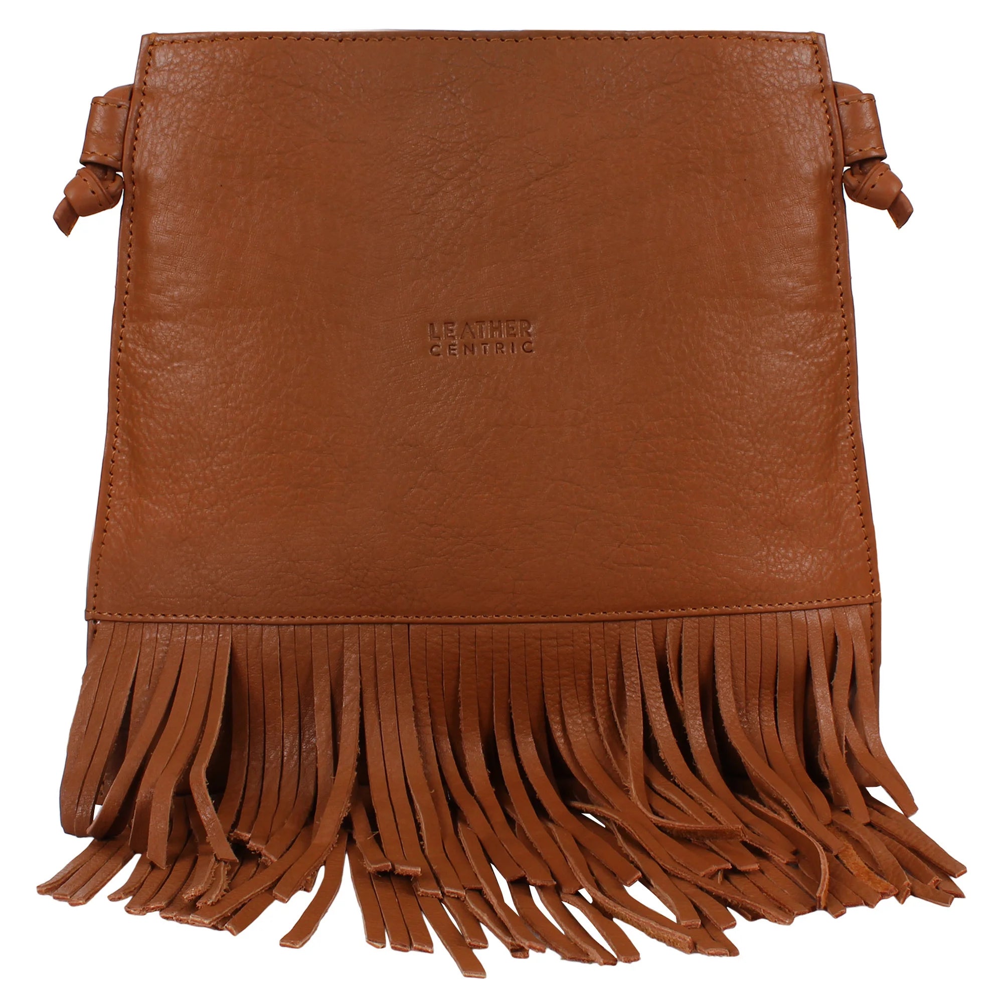 Stylish Leather Fringe Tassel Hobo Bag for Women - Medium Brown Crossbody Purse | Perfect for Casual Outings, Date Nights & Travel Accessories